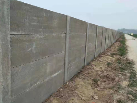 枣庄围墙工程案例